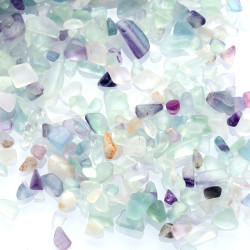 1 lbs Fluorite Tumbled Chips Stone