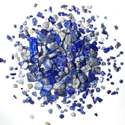 1 lbs Lapis Lazuli Tumbled Chips Stone