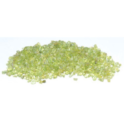 Azure Green GCTPERB 1 lbs Peridot Tumbled Chips - 2-4 mm