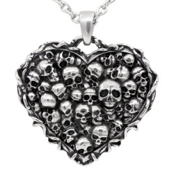 Controse CN134 Captivated Souls Heart Necklace