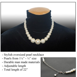 Cidron CA29 Oversized Pearl Necklace